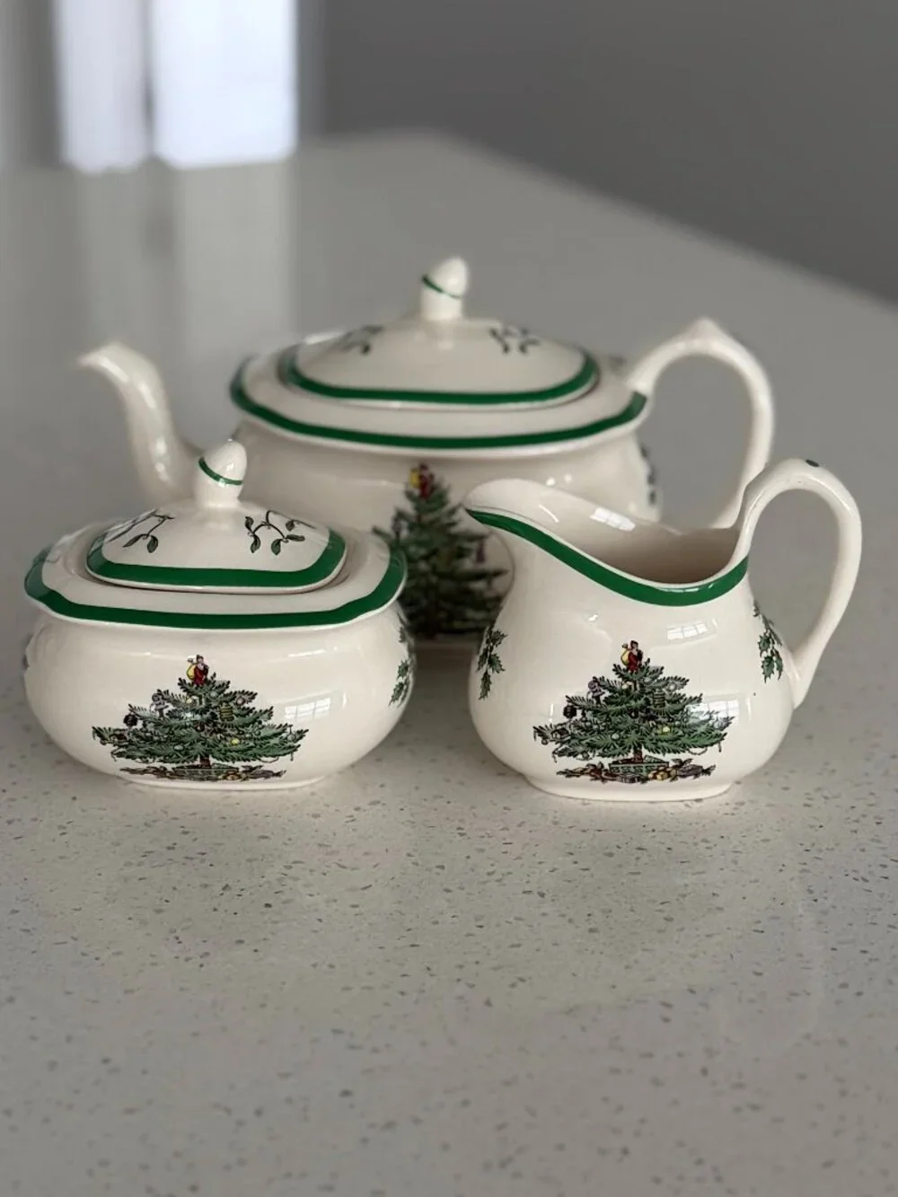 Spode Christmas Tree Child's Tea Set 11 pc.